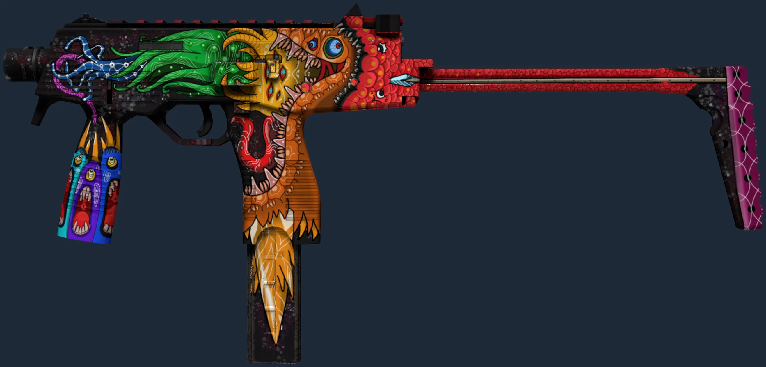 MP9 | Food Chain (Minimal Wear)