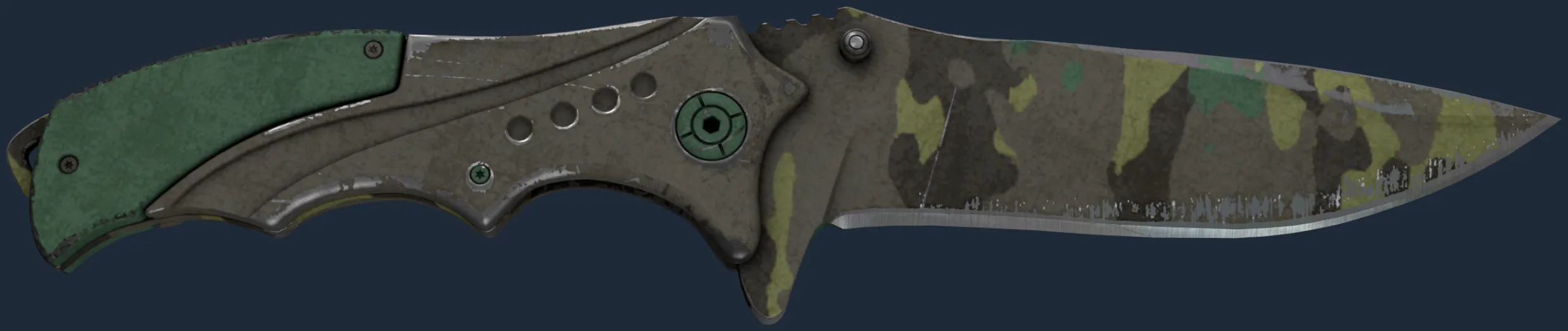 ★ Nomad Knife | Boreal Forest (Battle-Scarred)