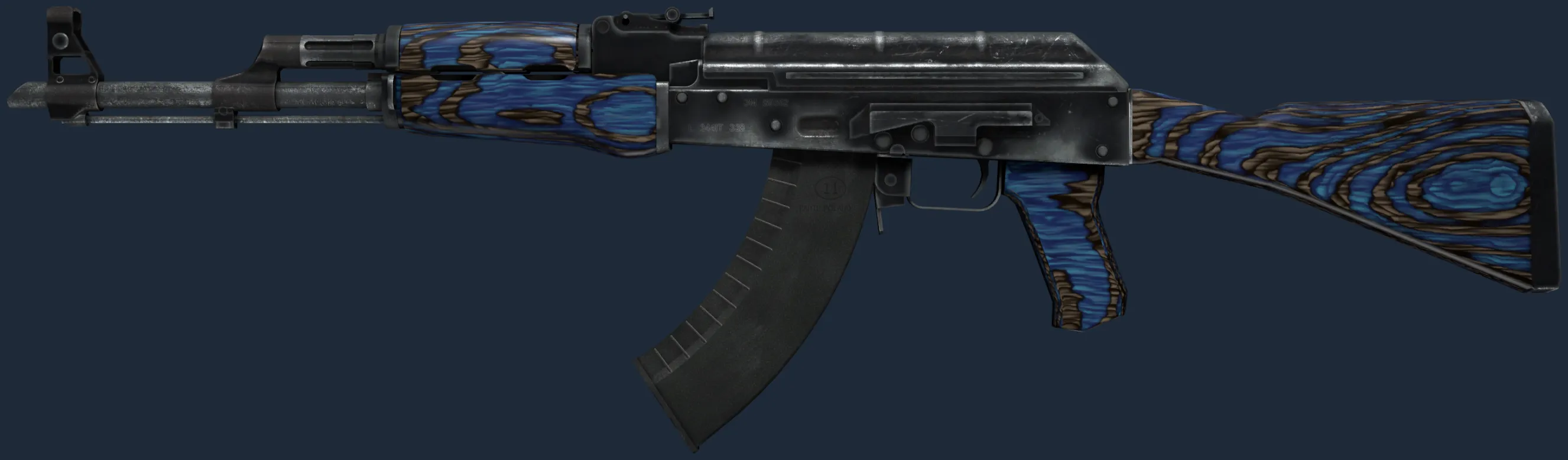 StatTrak AK-47 | Blue Laminate (Factory New)