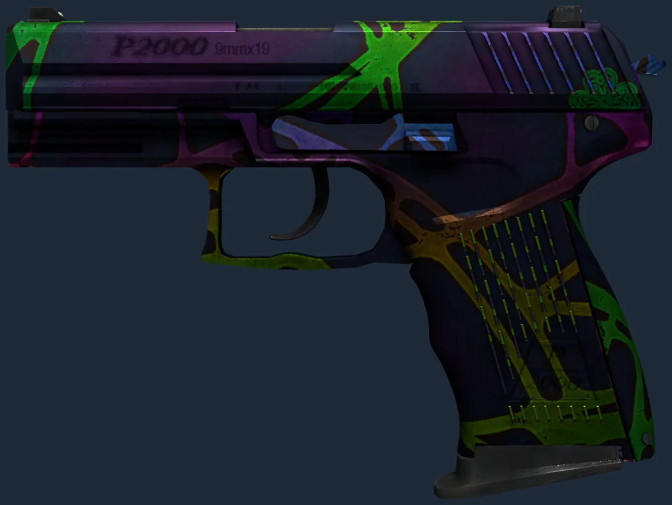 StatTrak P2000 | Acid Etched (Field-Tested)