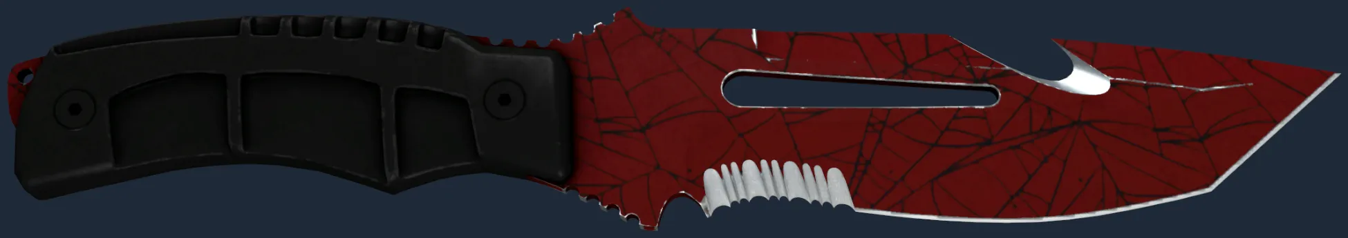 ★ Survival Knife | Crimson Web (Well-Worn)