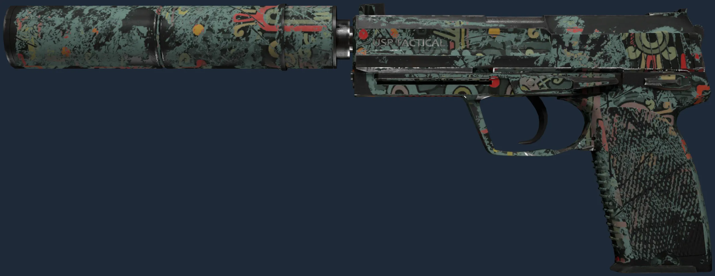USP-S | Ancient Visions (Well-Worn)